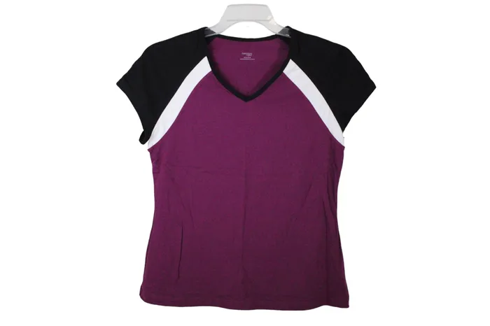 Danskin Now Earrings Danskin Now Purple Top XL