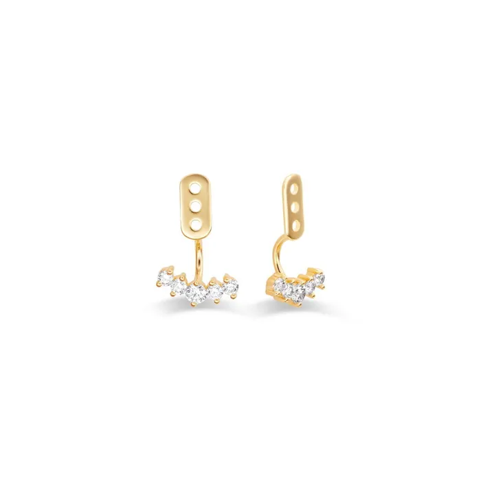 Earrings Diamond Earring Jackets For Diamond Studs Alexis Jae