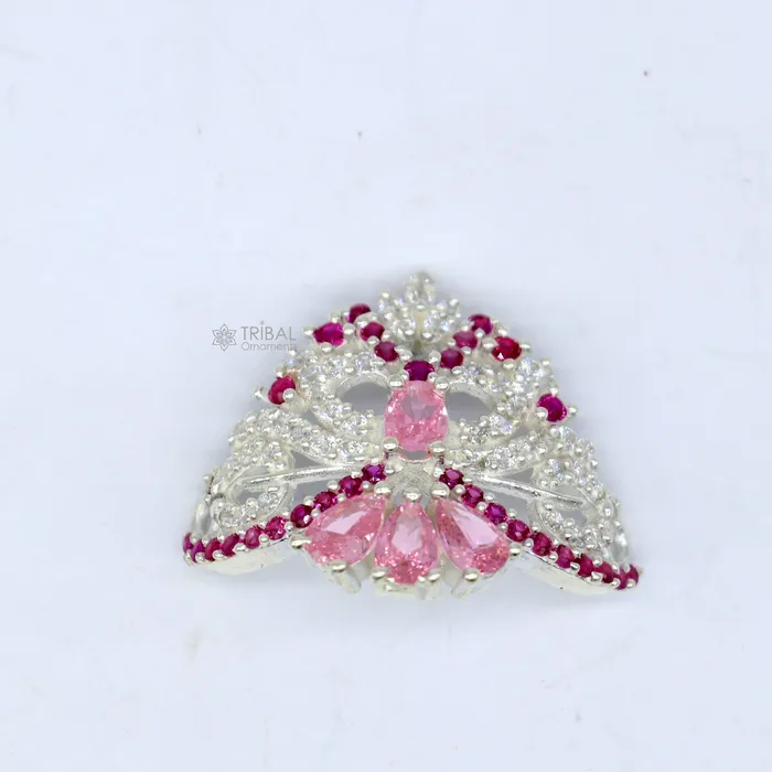 Gorgeous design cz stone handmade 925 sterling silver lord krishna baby mukut amazing laddy gopala crawling krishna crown mukut su1239 TRIBAL ORNAMENTS Rings Gorgeous design cz stone handmade 925 sterling silver lord krishna baby mukut amazing laddy gopala crawling krishna crown mukut su1239 TRIBAL ORNAMENTS Rings