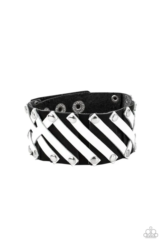 Bracelets Paparazzi Bracelet Rebel Rumble Black Paparazzi Jewelry Bracelets Paparazzi Bracelet Rebel Rumble Black Paparazzi Jewelry