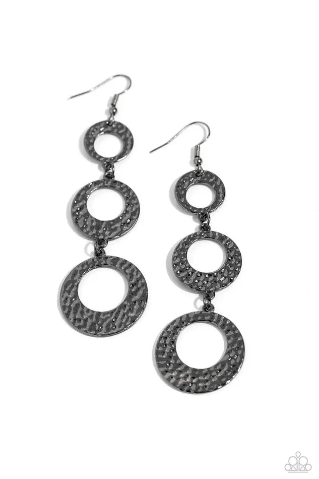 Earrings Paparazzi Earring High Society Stunner Black Paparazzi Jewelry Earrings Paparazzi Earring High Society Stunner Black Paparazzi Jewelry