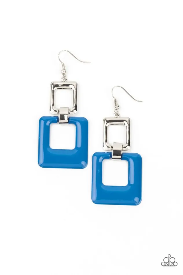 Earrings Paparazzi Jewelry Paparazzi Earring Twice As Nice Blue Earrings Paparazzi Jewelry Paparazzi Earring Twice As Nice Blue