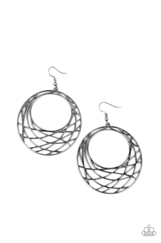 Earrings Paparazzi Jewelry Paparazzi Earring Urban Lineup Black Earrings Paparazzi Jewelry Paparazzi Earring Urban Lineup Black