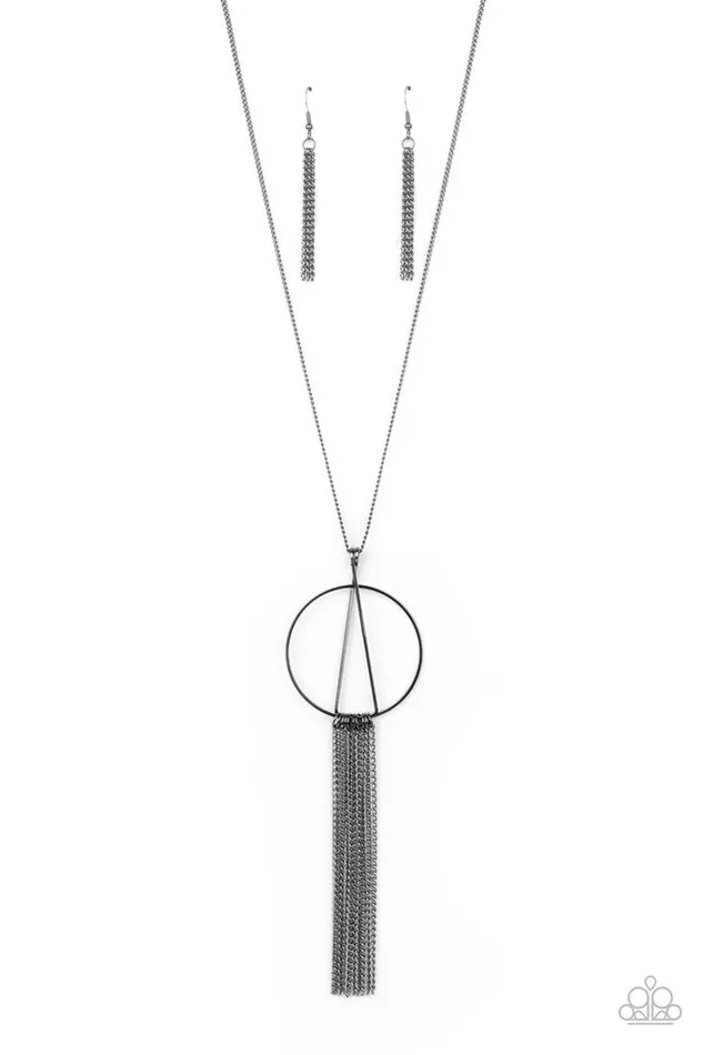 Necklaces Paparazzi Jewelry Paparazzi Necklace Apparatus Applique Black Necklaces Paparazzi Jewelry Paparazzi Necklace Apparatus Applique Black
