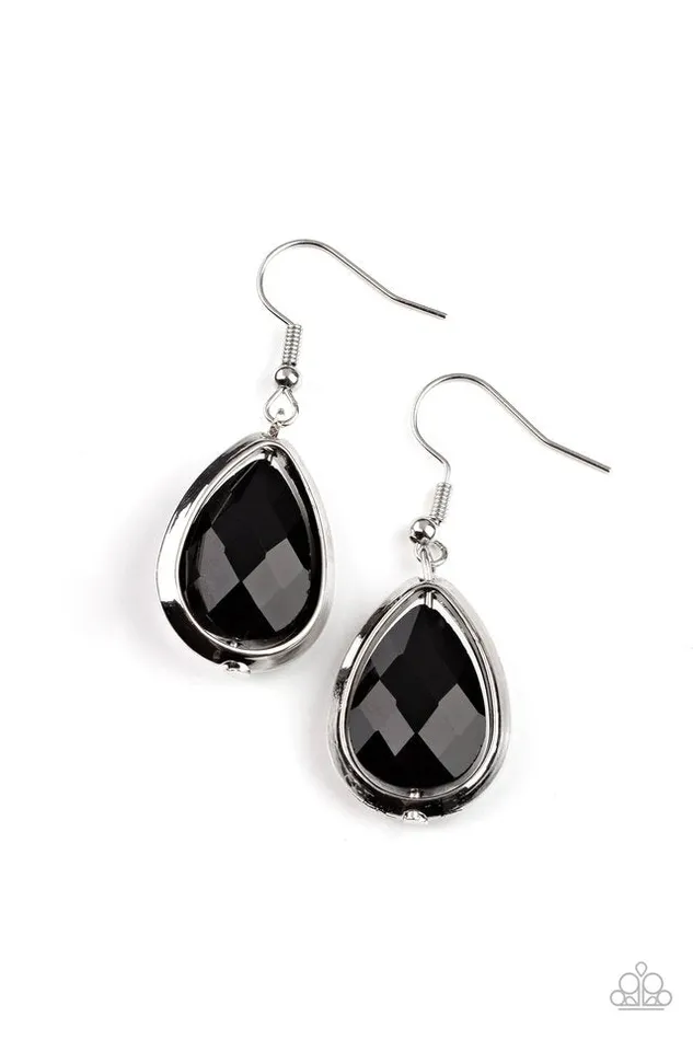 Paparazzi Earring DropDead Duchess Black Paparazzi Jewelry Earrings Paparazzi Earring DropDead Duchess Black Paparazzi Jewelry Earrings
