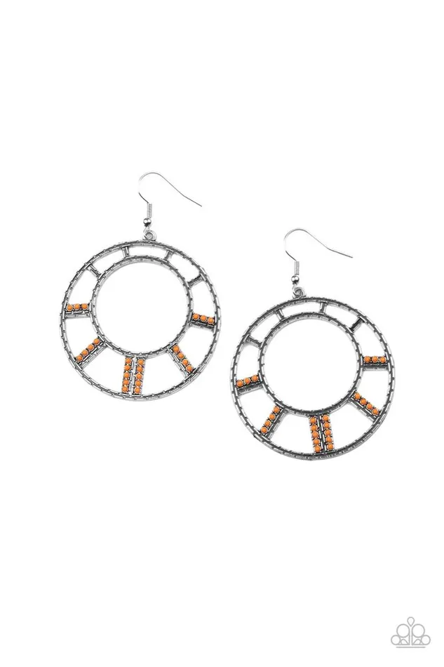 Paparazzi Earring Fleek Fortress Orange Paparazzi Jewelry Earrings Paparazzi Earring Fleek Fortress Orange Paparazzi Jewelry Earrings