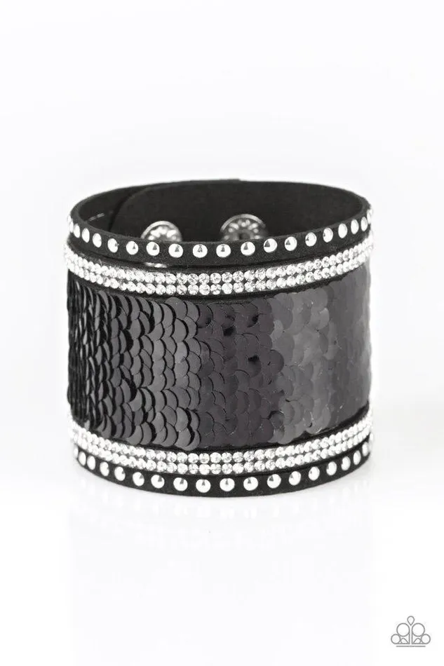 Paparazzi Jewelry Bracelets Paparazzi Bracelet MERMAIDS Have More Fun Black