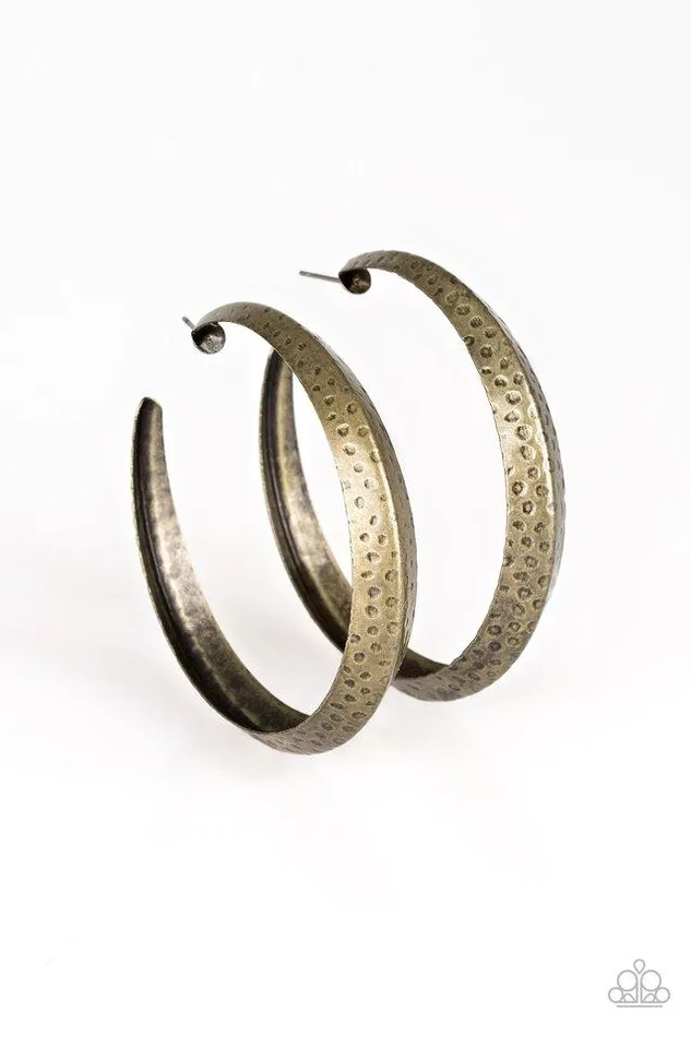 Paparazzi Jewelry Paparazzi Earring Jungle To Jungle Brass Earrings