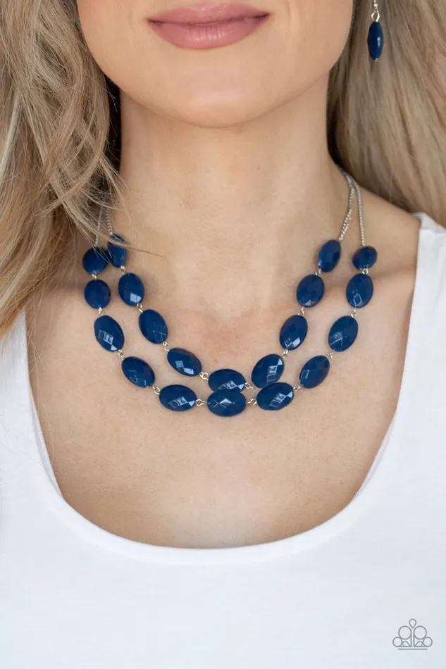 Paparazzi Jewelry Paparazzi Necklace Max Volume Blue Necklaces