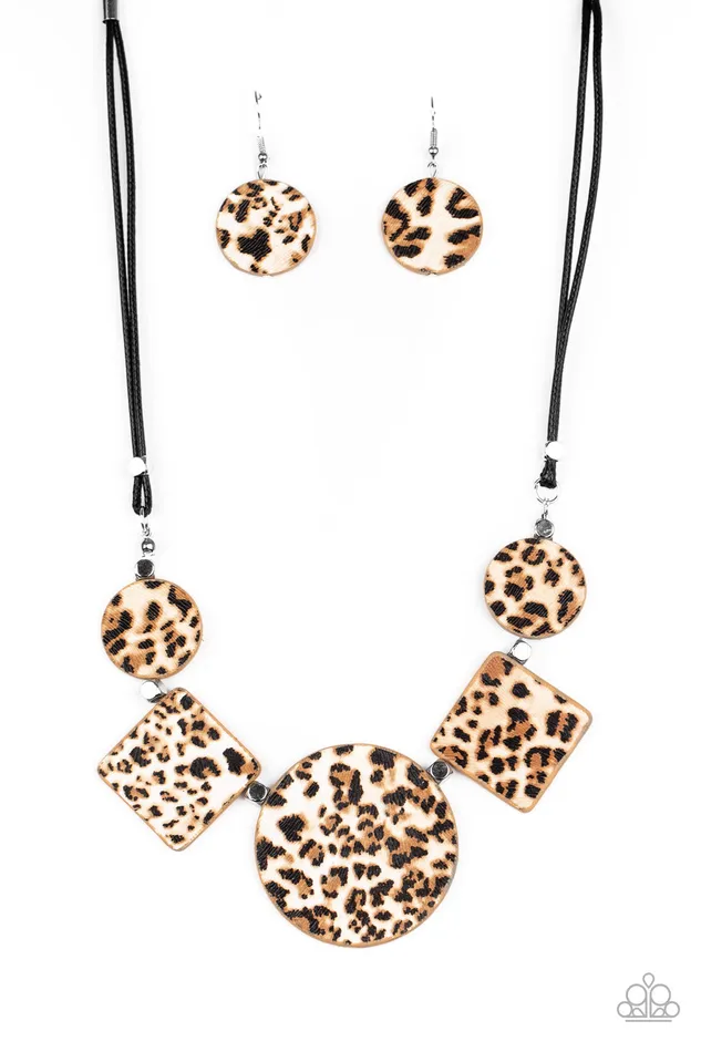 Paparazzi Necklace Here Kitty Kitty Brown Paparazzi Jewelry Necklaces