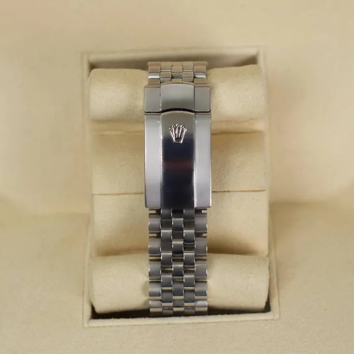 Rolex Datejust 41mm Ref 1263340002 Blue Stick Dial Stainless Steel Jubilee Bracelet Mens Watch Rolex Bracelets