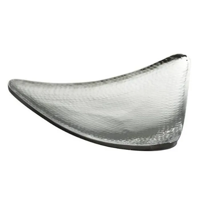 Bracelets Leeber Leeber Triangular Curve Serving Tray 15 Stainless Steel