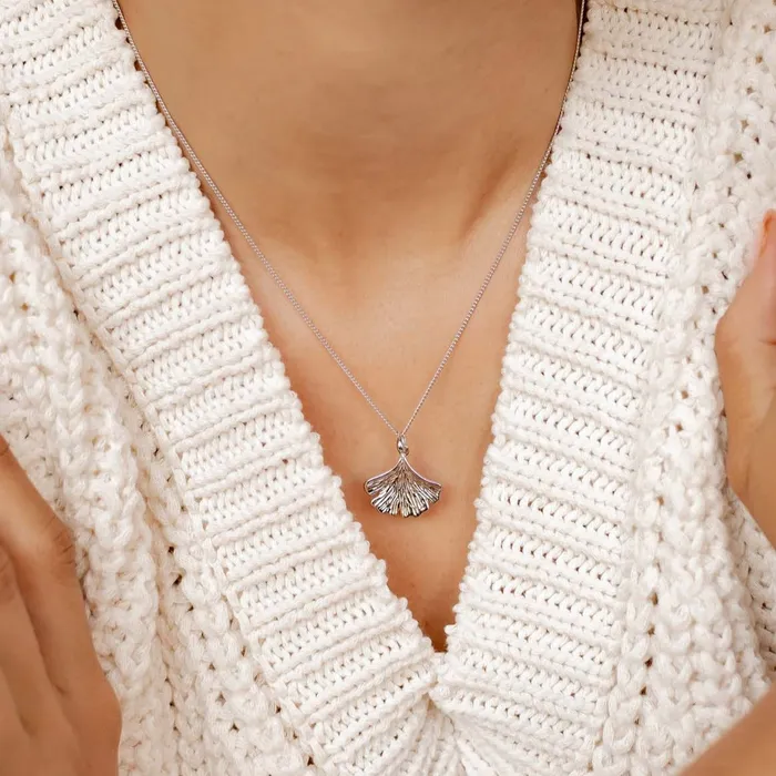 Longevity Pendant for Fulloflife Energetic in Silver Hey Happiness Necklaces