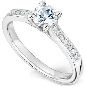 Rings GB Gorgeous Round Cut 220 Carats Natural Earth Mined Diamonds Accented Ring White Gold 14K Rings GB Gorgeous Round Cut 220 Carats Natural Earth Mined Diamonds Accented Ring White Gold 14K