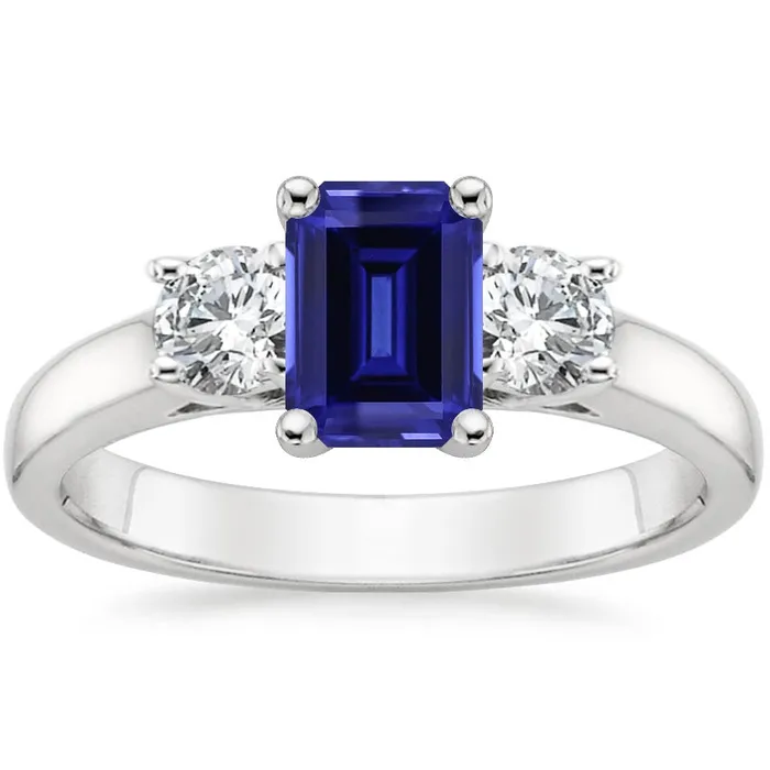 Rings HarryChadEntcom 3 Stone Blue Emerald Sapphire Natural Earth Mined Diamond Ring 250 Carats Rings HarryChadEntcom 3 Stone Blue Emerald Sapphire Natural Earth Mined Diamond Ring 250 Carats