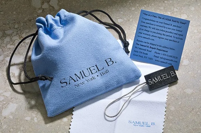 Bracelets Samuel B Ranu Bracelet Black Leather