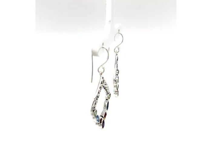 Samuel B Riviera Filigree Earrings Multi Earrings