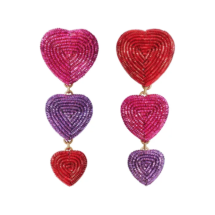 Earrings Aphrodite Luxe Heart Drop Earrings Mignonne Gavigan Earrings Aphrodite Luxe Heart Drop Earrings Mignonne Gavigan