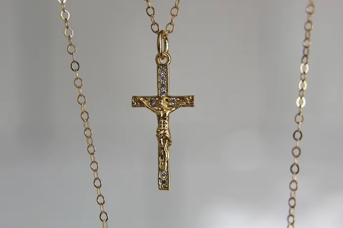 Good Friday Crucifix Necklace The Little Catholic Necklaces
