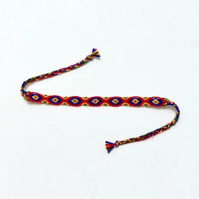 Gyumri is Our Home Handmade Friendship Bracelet Armenian Flag Colors Bracelets