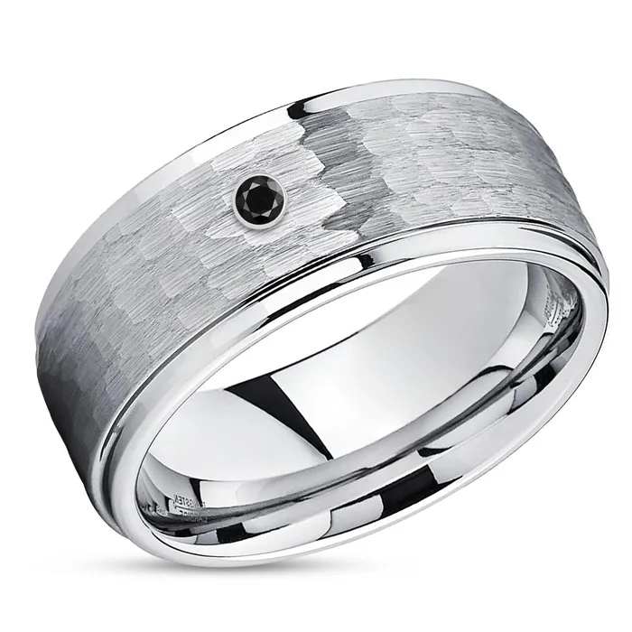 Rings Black Diamond Wedding Ring 9mm Wedding Ring Silver Wedding Ring Tungsten Carbide Ring Clean Casting Jewelry Rings Black Diamond Wedding Ring 9mm Wedding Ring Silver Wedding Ring Tungsten Carbide Ring Clean Casting Jewelry