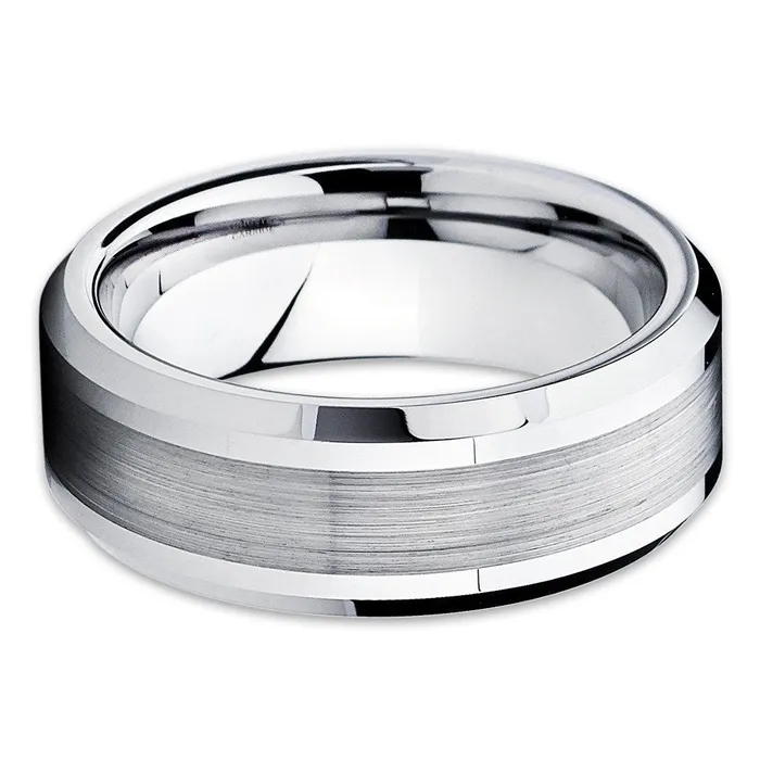 Rings Clean Casting Jewelry Cobalt Wedding Band Mens Cobalt Rung Cobalt Chrome Ring Beveled