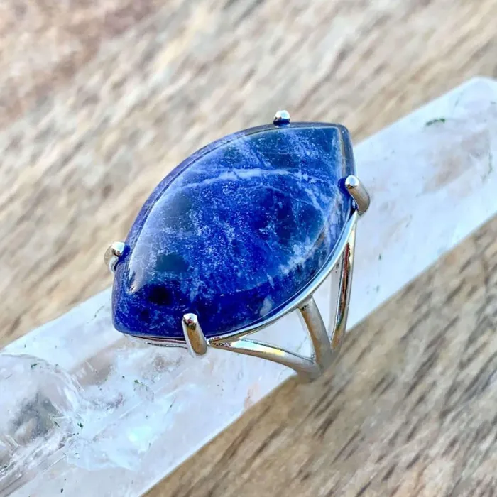 Rings Natural Stone Ring Magic Crystals