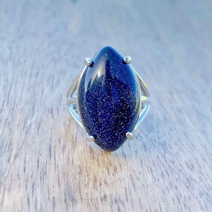 Rings Natural Stone Ring Magic Crystals