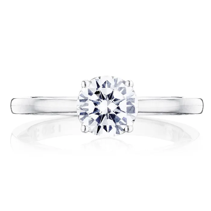 Rings Tacori 14k White Gold Coastal Crescent Collection Engagement Ring Setting International Diamond Center