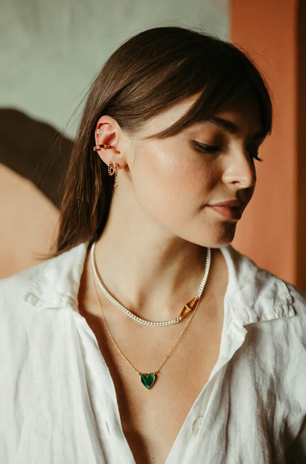 Sierra Winter Jewelry Necklaces Lovestruck Necklace Malachite