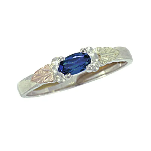 TR Jewelry Concepts Rings Landstroms Black Hills Gold Sterling Silver Birthstone Ring September TR Jewelry Concepts Rings Landstroms Black Hills Gold Sterling Silver Birthstone Ring September
