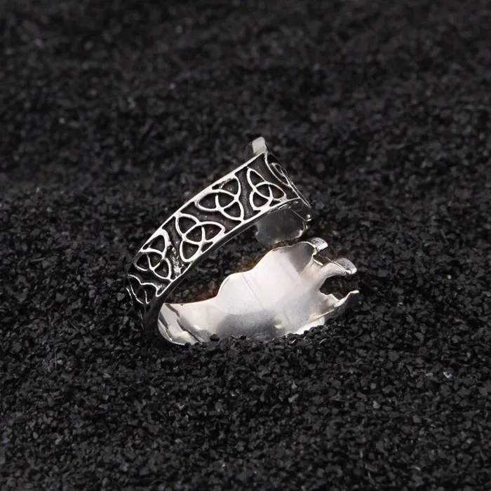 Valhalla Vikings Rings Viking Ring Silver Wolf Claws